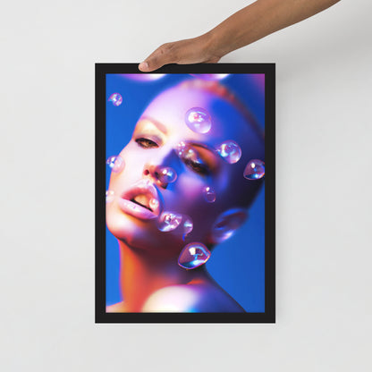 Bubblenaut Elara Framed Print