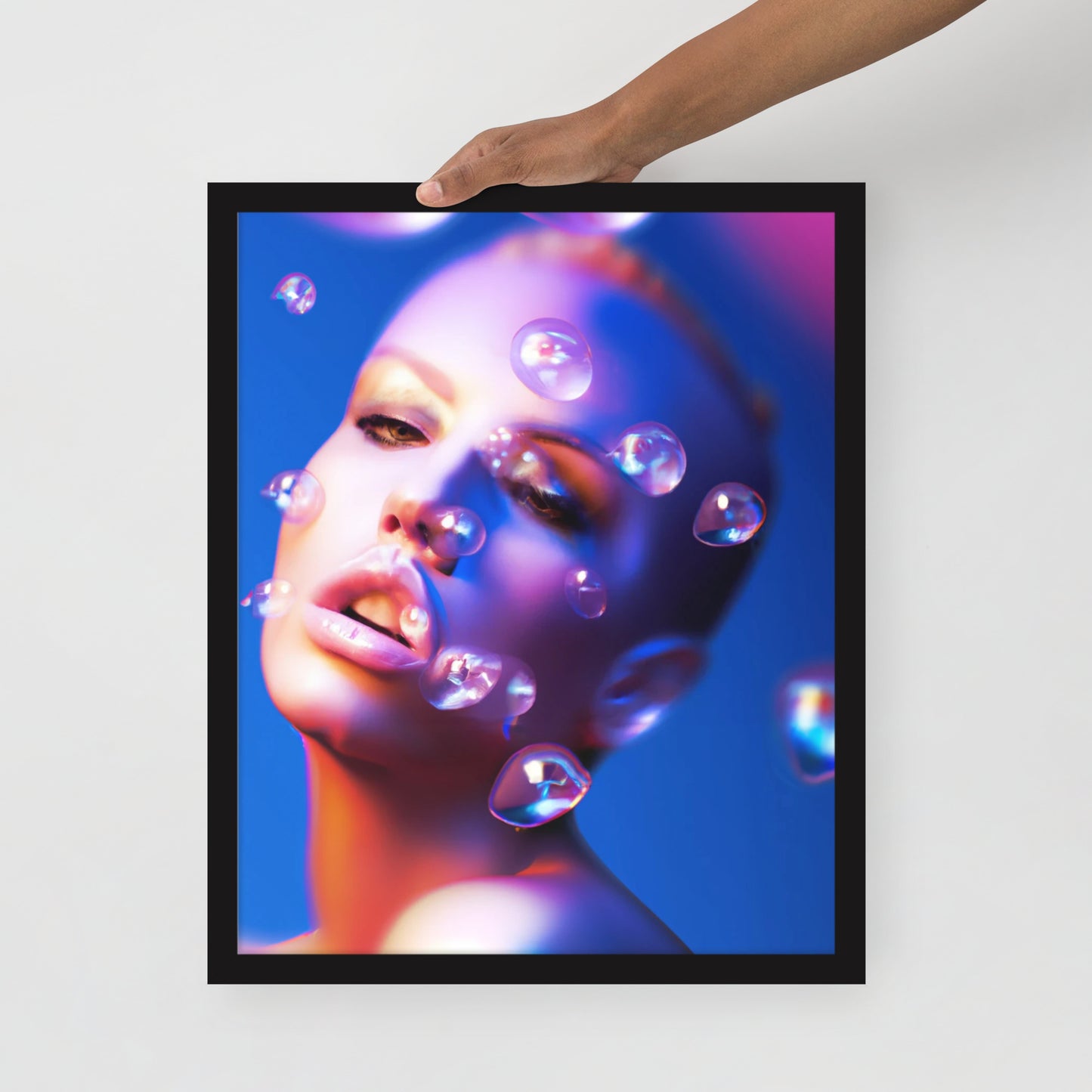 Bubblenaut Elara Framed Print