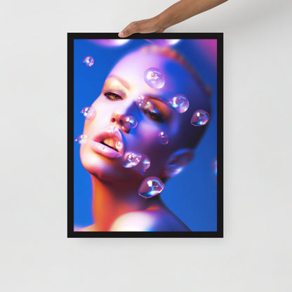 Bubblenaut Elara Framed Print