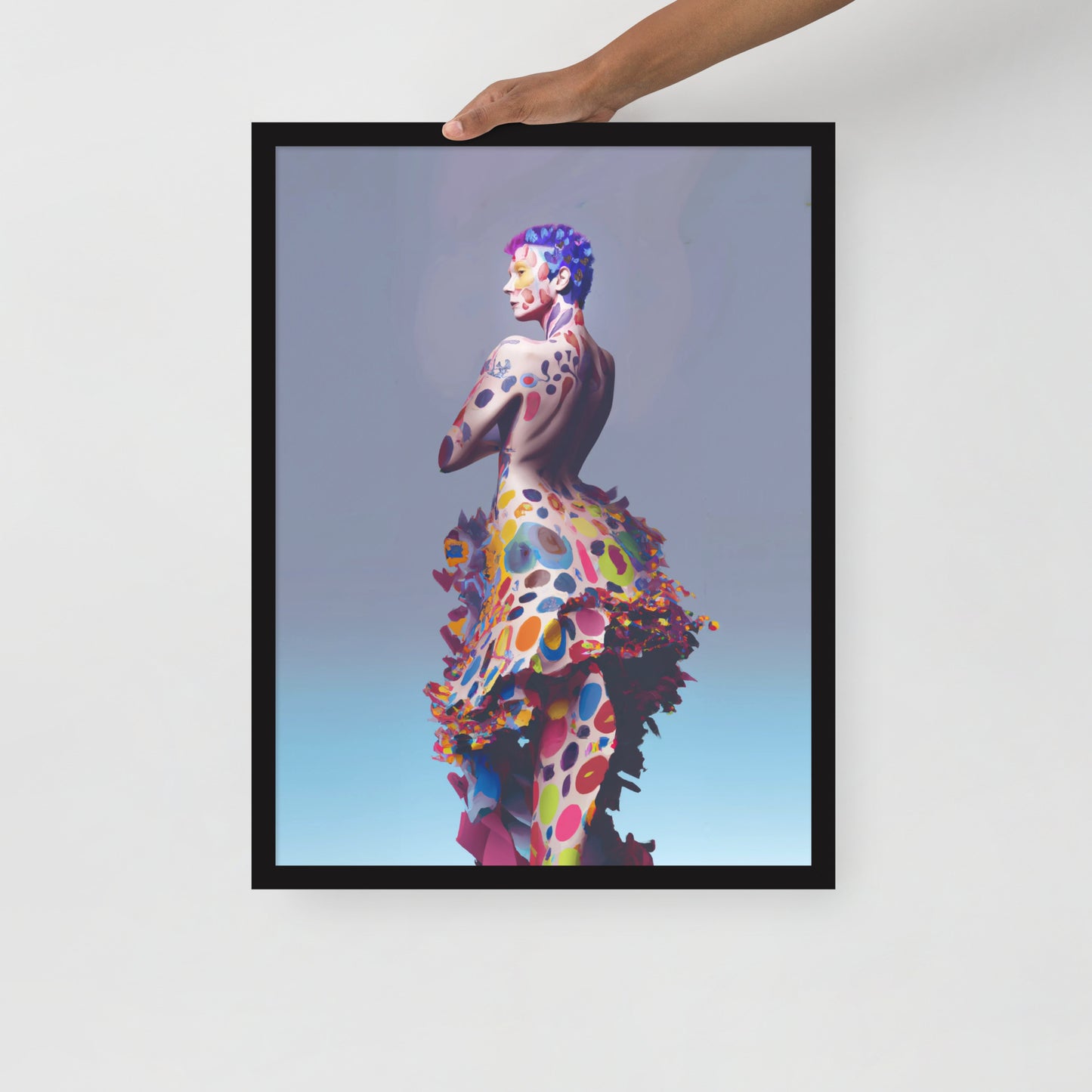 Draperyan Faelene Framed Print