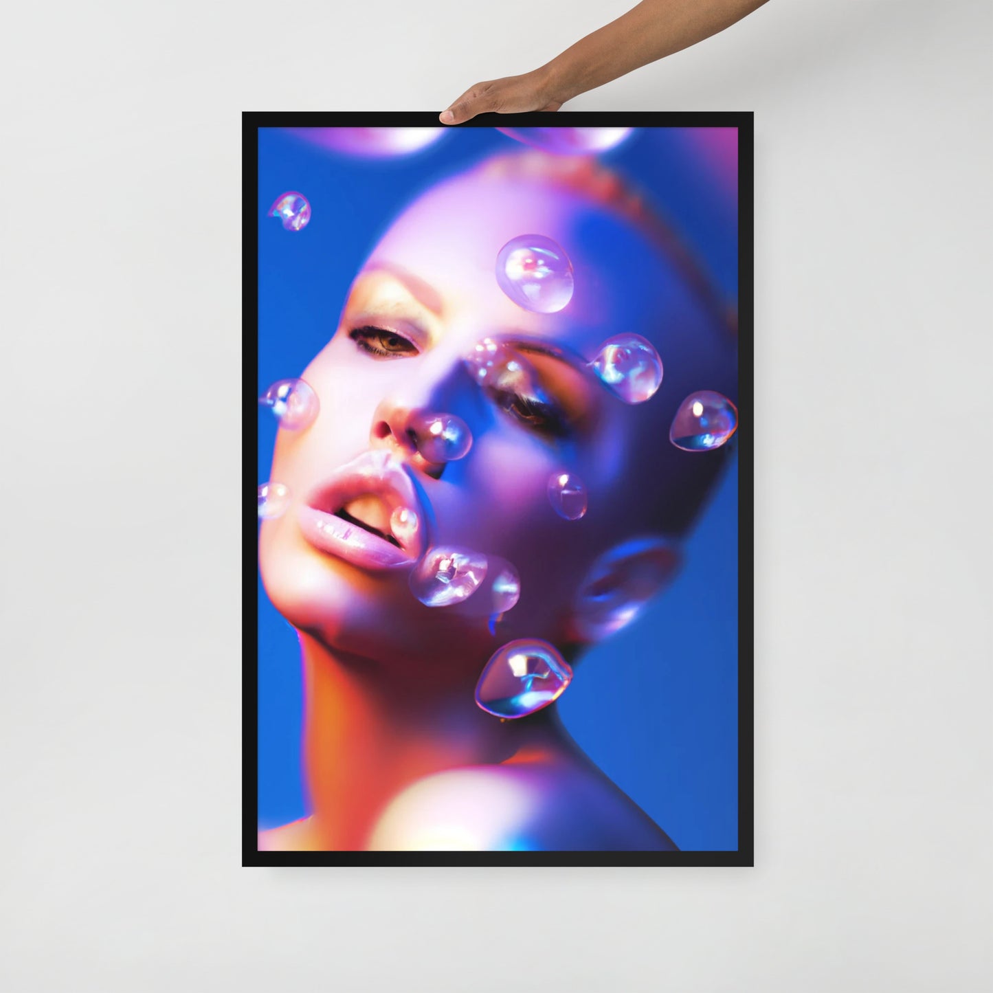 Bubblenaut Elara Framed Print