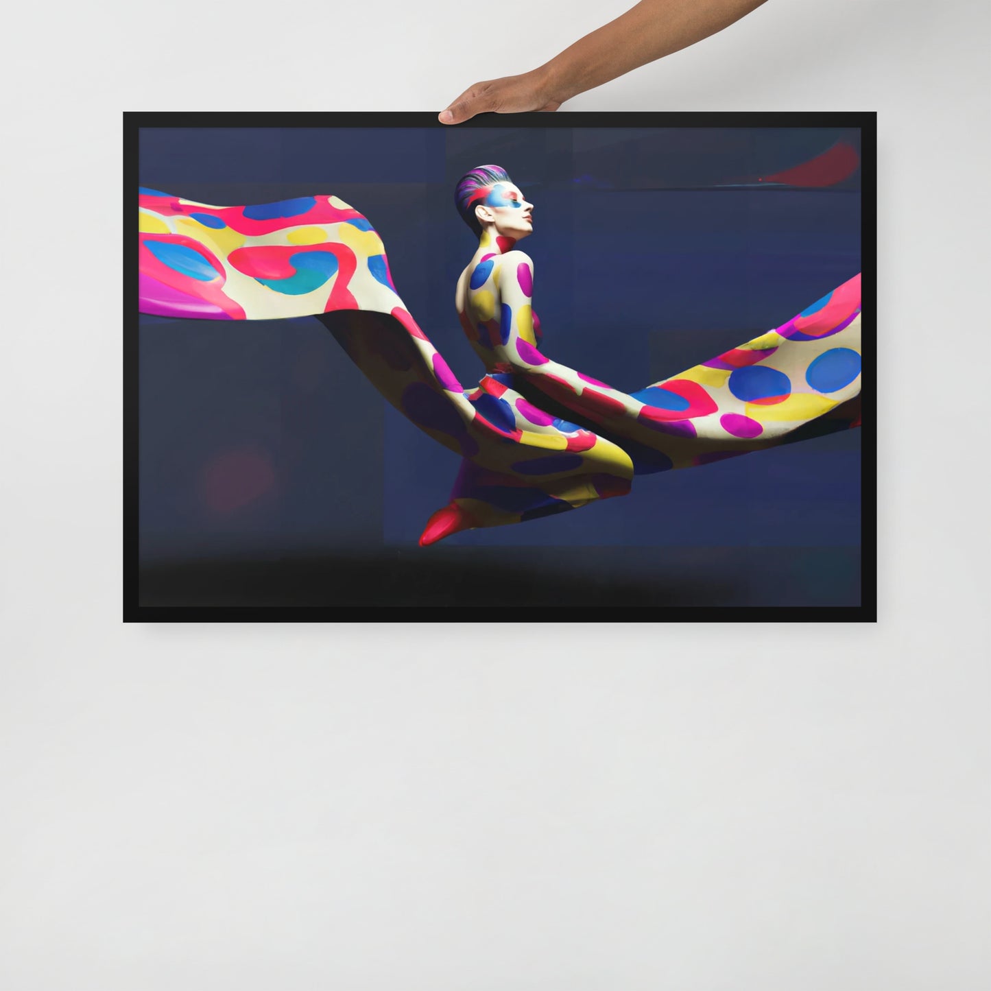 Draperyan Elestria Framed Print