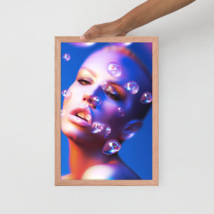 Bubblenaut Elara Framed Print