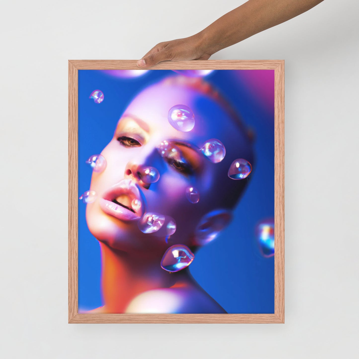 Bubblenaut Elara Framed Print