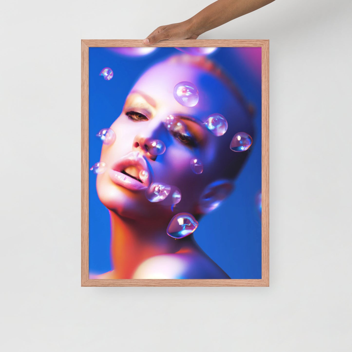 Bubblenaut Elara Framed Print