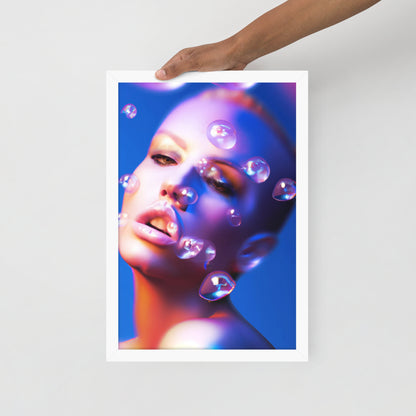 Bubblenaut Elara Framed Print