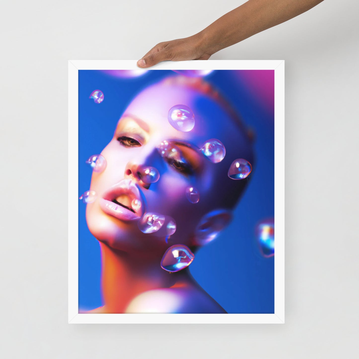 Bubblenaut Elara Framed Print