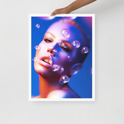 Bubblenaut Elara Framed Print