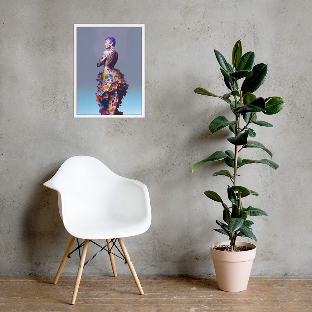 Draperyan Faelene Framed Print