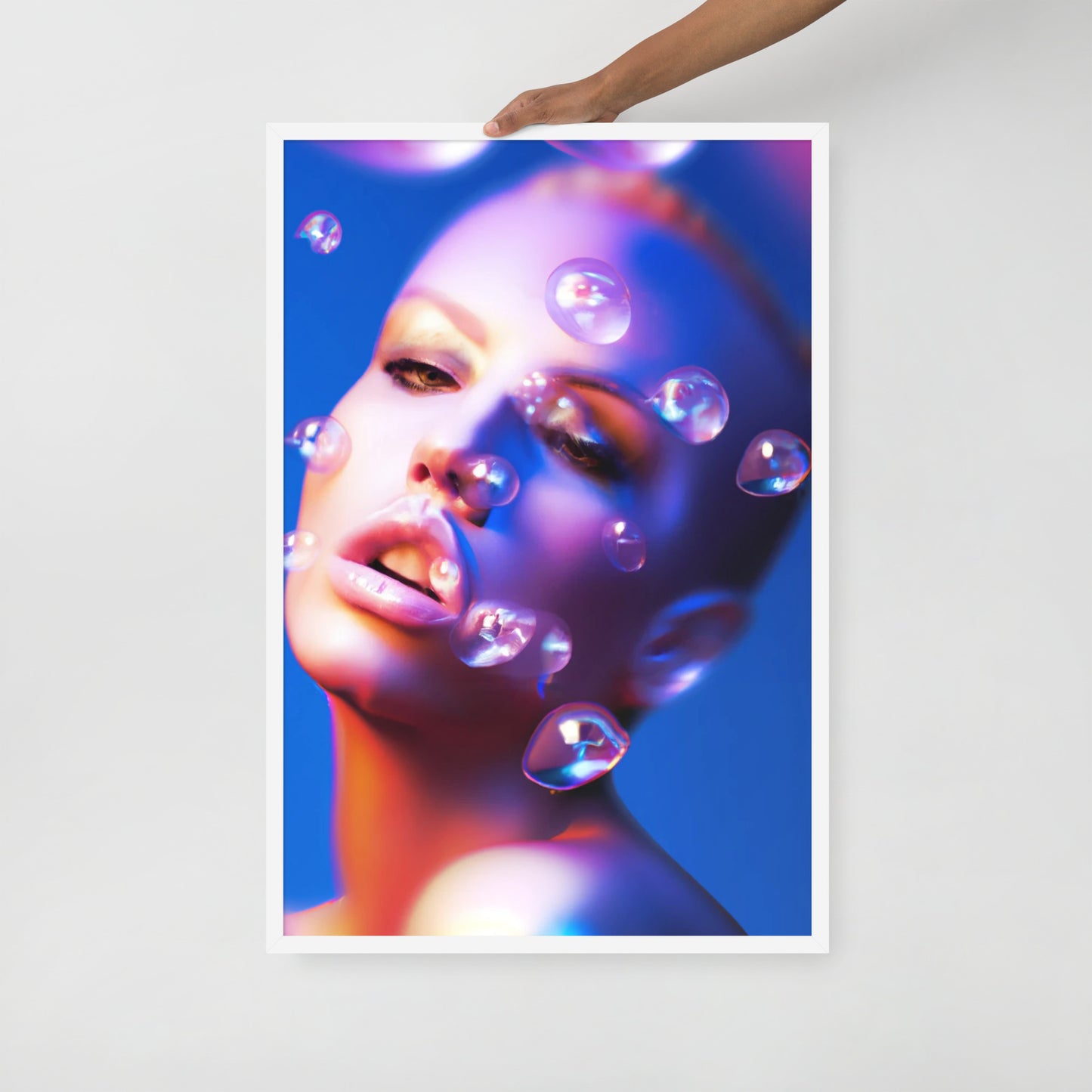 Bubblenaut Elara Framed Print